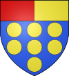 Blason Simon de Melun, seigneur de Vaux le Vicomte (Wijnbergen).svg