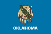 Le drapeau de l'Oklahoma.