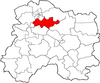 Localisation du canton de Verzy