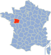 Localisation de Maine-et-Loire en France