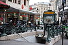 Métropolitain, station Gare du Nord (9 boulevard Denain)