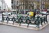 Métropolitain, station Gare du Nord (2 boulevard de Denain et 129 rue La Fayette)