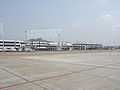 Chennai airport building as seen from airside.JPG