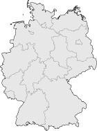 Localisation de Naumbourg en Allemagne