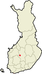 Localisation de Multia en Finlande