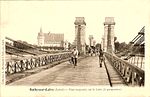 Pont suspendu de Sully-sur-Loire, carte postale 1.jpg
