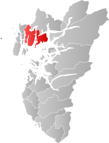 Carte de Tysvær