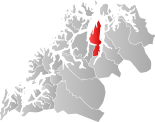 Carte de Lyngen