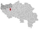 Situation de Saint-Georges-sur-Meuse dans l’arrondissement de Waremme et la province de Liège