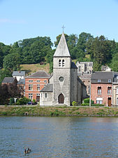 L’église en bord de Meuse