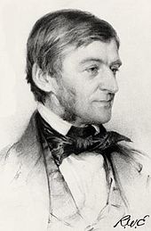 Portrait de Ralph Waldo Emerson jeune.