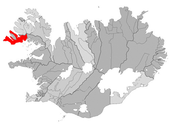 Situation de Vesturbyggð.