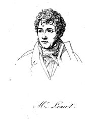Portrait dessiné de François-Frédéric Lemot.