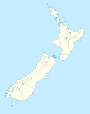Localisation de Rangiora sur une carte de la Nouvelle-Zélande