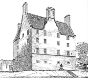 Pitreavie Castle 19th century.PNG