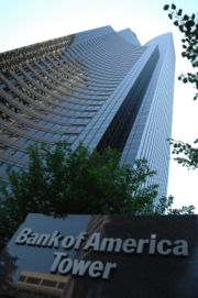 Le Columbia Center lorsqu'il s'appelait Bank of America Tower