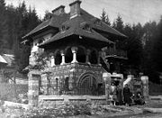  Villa de Florica Socolescu à Sinaia, 1925.