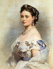 L'impératrice-reine Victoria par F. X. Winterhalter (1867).