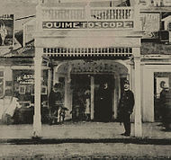 Léo-Ernest Ouimet et la première salle du Ouimetoscope en 1906