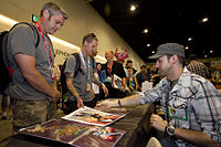 J. Scott Campbell au Comic-Con 2010