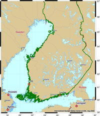 Finland Nuclear power plants map.png