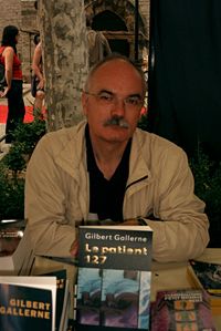 Gilbert Gallerne au Festival international du Roman Noir de Frontignan, juin 2007