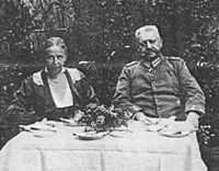 Gertrud et Paul von Hindenburg, en 1917.