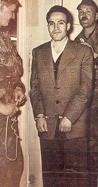 Arrestation de Larbi Ben M'Hidi (Alger, 25 février 1957).