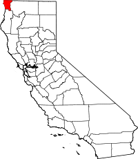 Comté de Del Norte dans l'état de Californie