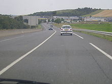 Photographie de l’autoroute A712