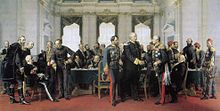Congrès de Berlin, Tableau de Anton von Werner; debout au centre: Otto von Bismarck