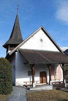 Erlenbach, vue extérieure de l'église