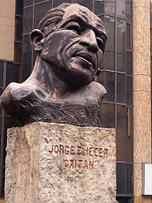 Monument représentant Gaitán
