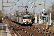 La Z 5312 assurant un train en direction de Rambouillet en mars 2011.