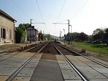 Vue générale de la gare.