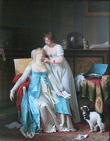 La mauvaise nouvelle, 1804, Musée du Louvre