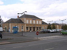 La gare d'Issoudun.