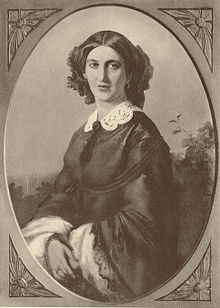 Johanna von Bismarck, née von Puttkamer, en 1857.