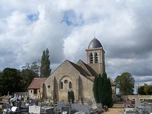 L'église Saint-Martin dans le hameau de Jouars.