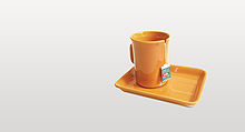 Mug adapté au sachet de thé