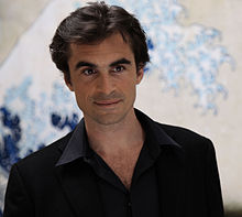 Raphaël Enthoven en 2009, pendant le tournage de l'émission "Philosophie"