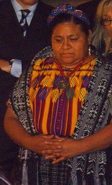 Rigoberta Menchú, 2008.