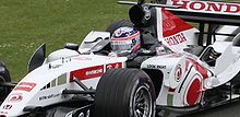 Photo de Sato, en 2005 au Grand Prix de Grande-Bretagne sur BAR-Honda 007
