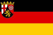 Drapeau civil de la Rhénanie-Palatinat