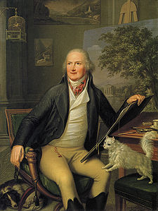 Jacob Philipp Hackert, peint par Augusto Nicodemo, 1797