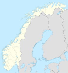 Localisation d'Oslo en Norvège