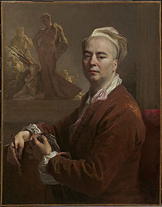 Autoportrait en tenue d'atelier, 1707, Washington, National Galery of Art.
