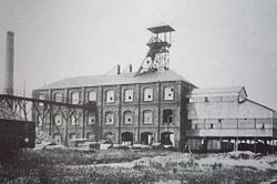 La fosse no 2 des mines de Flines vers 1910.
