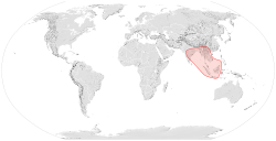 Apis andreniformis distribution map.svg