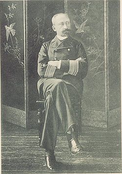 Le vice-amiral Bendemann, à l'époque de la révolte des Boxers en 1900
